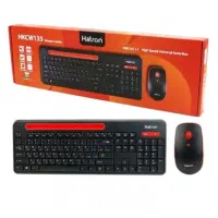 کیبورد و موس وایرلس هترون HKCW135
