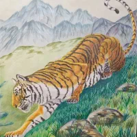 تابلو مداد رنگی