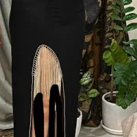 پیراهن مشکی .سایز۳۶.سنگ دوزی شده اصلا پوشیده نشده