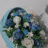 دسته گل عروس. باکس گل و باکس گل بچه پسرانه