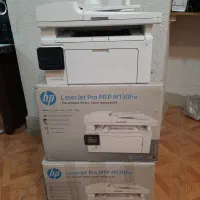 پرینتر سه کاره وایرلس وشبکهHp130fwدر حدآک ،باضمانت
