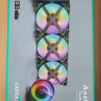 واتر کولر حرفه ای DEEPCOOL CASTLE 360EX RGB|قطعات و لوازم جانبی رایانه|تهران, میدان ولیعصر|دیوار