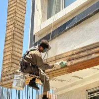 کار در ارتفاع عایق وآبندی پیچ رول پلاک کنیتکس|خدمات پیشه و مهارت|شیراز, شهرک گلدشت حافظ‎|دیوار