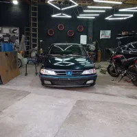 پژو‌پارس مشکی عروسک|خودرو سواری و وانت|رشت, تازه آباد|دیوار