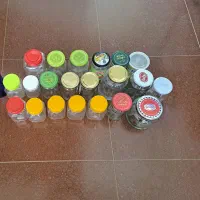 حراج یکسری شیشه تمیز و شسته شده
