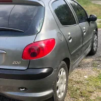 پژو ۲۰۶ تیپ ۲ شاسی سالم|خودرو سواری و وانت|رشت, فلسطین|دیوار