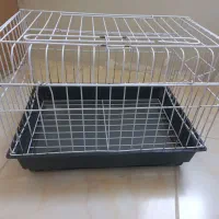 قفس خرگوش و پرنده