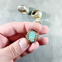 پک ۱۰عددی عقیق شجر فیروزه|جواهرات|تهران, اسکندری|دیوار