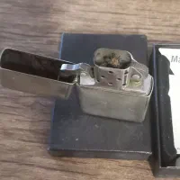 زیرسیگاری برنزطرح زن برهنه وفندک زیپو|کلکسیون اشیاء عتیقه|مشهد, الهیه|دیوار