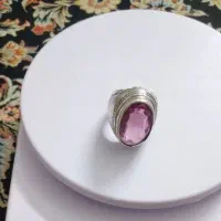 انگشتر نقره مردانه یاقوت سرخ