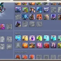 اکانت کلش لول ۱۲۸