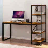 میز کامپیوتر مدرن با بدنه فلزی سبک و MDF زد خش