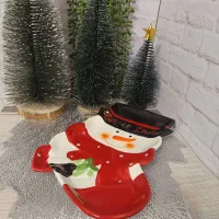 بشقاب ادم برفی وارداتی سرامیک|ظروف سرو و پذیرایی|تهران, بلوار کشاورز|دیوار