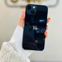 آیفون ۱۳نرمال ch(دوسیم)رنگ مشکی 128گیگ کارکرده