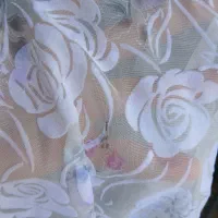 چادر سفید عروس