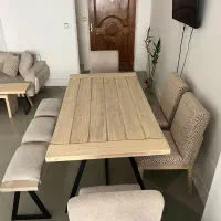 مبل بل ۸ نفره با میز ناهار خوری ۷ نفره|مبلمان خانگی و میز عسلی|کرج, شهرک دریا|دیوار