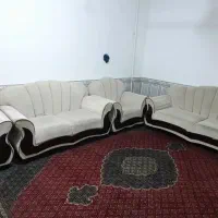 مبلمان راحتی ۷ نفره به همراه بوفه