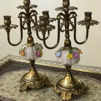 شمعدان ایتالیایی قدیمی آنتیک