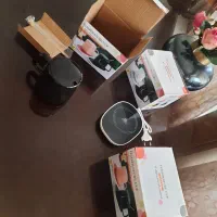 ماگ برقی حرارتی برند لاکی به همراه صفحه گرمکن|سماور، چای‌ساز، قهوه‌ساز|تهران, پاسداران|دیوار
