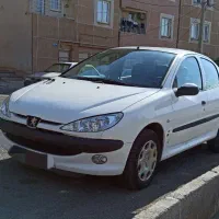 206v8 مدال ۱۳۹۵ کارکرد ۱۶۶۰۰۰ کیلومتر بی رنگ|خودرو سواری و وانت|زنجان, |دیوار