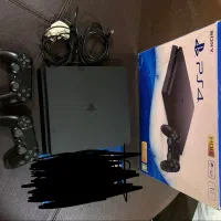 PS4 slim 1tb پی اس فور اسلیم ۱ ترابایت دو دسته