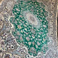 (حراج پاییزی فرش خیام)قالیچه پرده ای نایبن