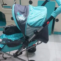 سرویس کامل کالسکه فیروزه ای سیسمونی|کالسکه و لوازم جانبی|تهران, حسنآباد|دیوار