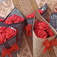 گل رز کاغذی شاخه ای|گل مصنوعی|ری, دولتآباد|دیوار