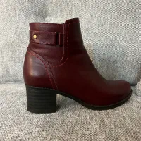نیم بوت زرشکی سایز ۳۷بزرگ|کیف، کفش، کمربند|اصفهان, پروین|دیوار