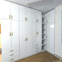 طراحی و اجرا کمد دیواری و کابینت|جاکفشی، کمد، دراور|رشت, حمیدیان|دیوار