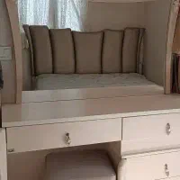 سرویس تخت خواب دو نفره سنا چوب ( در حد نو )