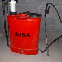 سمپاش دوکاره شارژی پمپی،کودپاش،شلنگ فشار قوی ژاپنی
