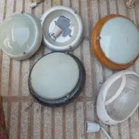 ساعت .شلنگ .شلنگ اب .لامپ.