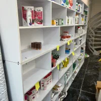 فروش سه قفسه چوبی همراه با پیشخوان|فروشگاه و مغازه|بابل, |دیوار