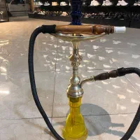 قلیان برنجی قدیمی سنگین سالم