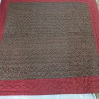 دو عدد لحاف سنتی پنبه ای دونفره نو