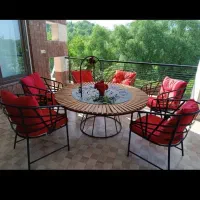 صندلی بیضی تاب رویال مبل ال نیمکت آتشدان|صندلی و نیمکت|محمدشهر, محمدشهر|دیوار