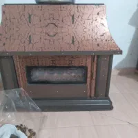 بخاری گاز سوز مدل شومینه ای