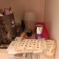 لوازم کاشت ناخن همراه میز|آرایشی، بهداشتی، درمانی|پاکدشت, پاکدشت (مامازند)|دیوار