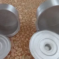 دو عدد قابلمه بزرگ|ظروف پختوپز|تاکستان, |دیوار