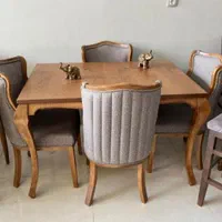 میز ناهار خوری ۴ نفری کد ۷۳۳۳ تولیدی میلاد