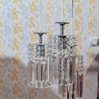 لوستر رینگی شاخه نبات مناسب اتاق خواب|لوستر و چراغ آویز|پرهسر, |دیوار