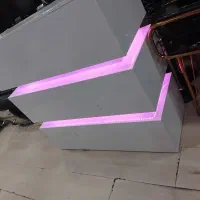 تجهیزات سالن آرایشگاه آینه کنسول کانتر استند شلف