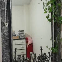 آینه شمعدان رزین