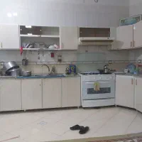 کابینت فلزی همراه سینک وهود درحد نو