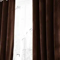 پرده نو پارچه درجه یک دو پنل بزرک|پرده، رانر، رومیزی|بندر ماهشهر, |دیوار