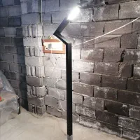 ساخت پایه چراغ باغی،محوطه،حیاط،ویلایی