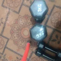 دمبل ۳ کیلویی جفت