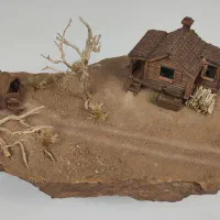 دکوری ، ماکت ، دیوراما دست ساز|مجسمه، تندیس، ماکت|یزد, |دیوار