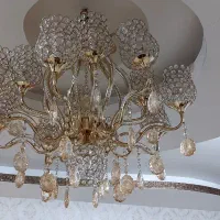 لوستر در حد نو|لوستر و چراغ آویز|فولادشهر, C3|دیوار